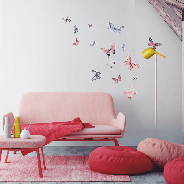 Стикер "БАБОЧКИ"