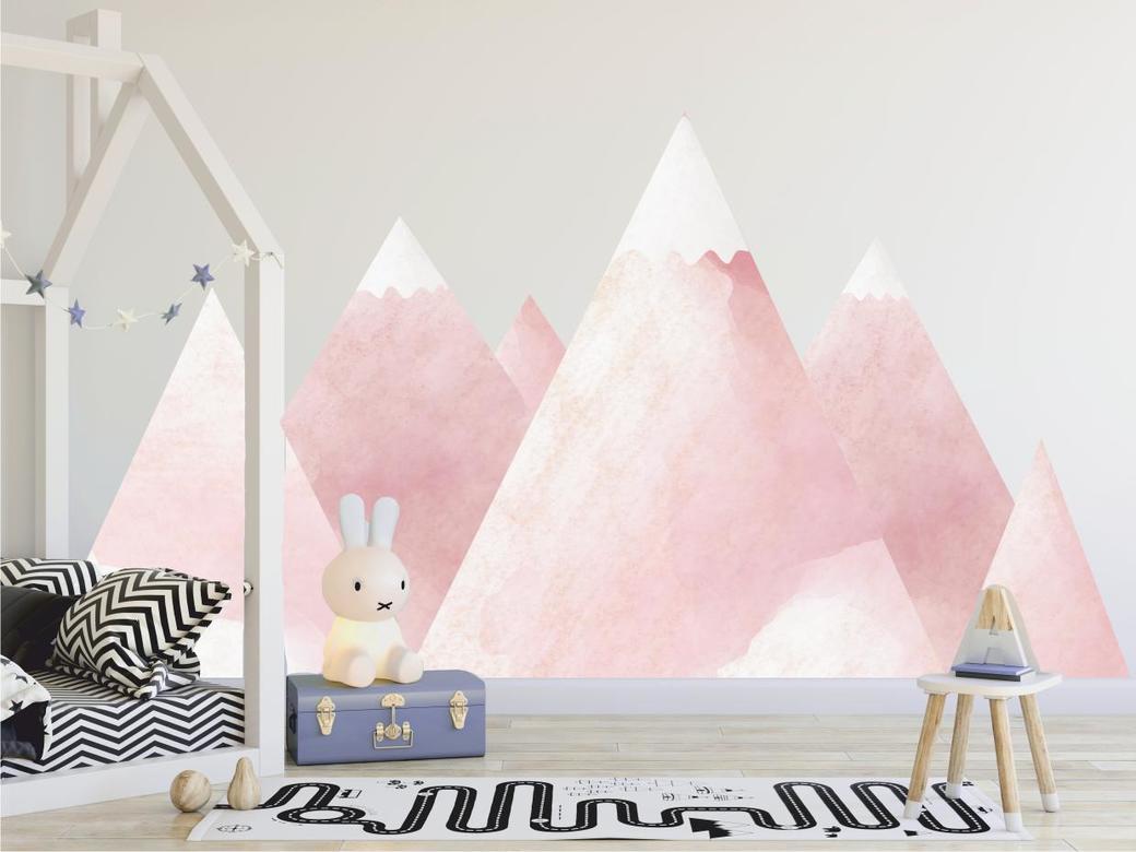 Наклейки на стену "ГОРЫ"