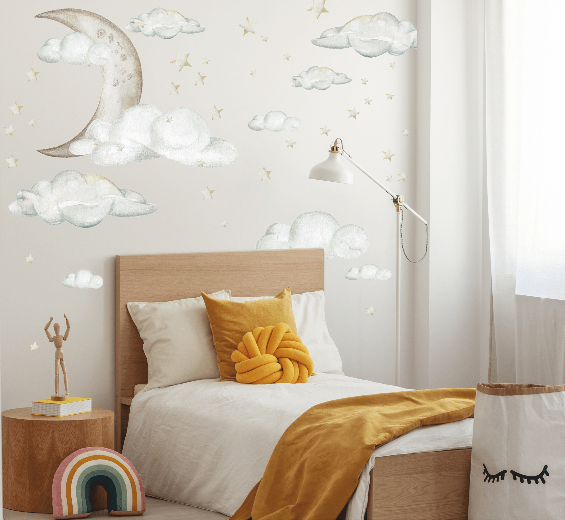 Наклейки на стену ОБЛАКА "Морские сны"