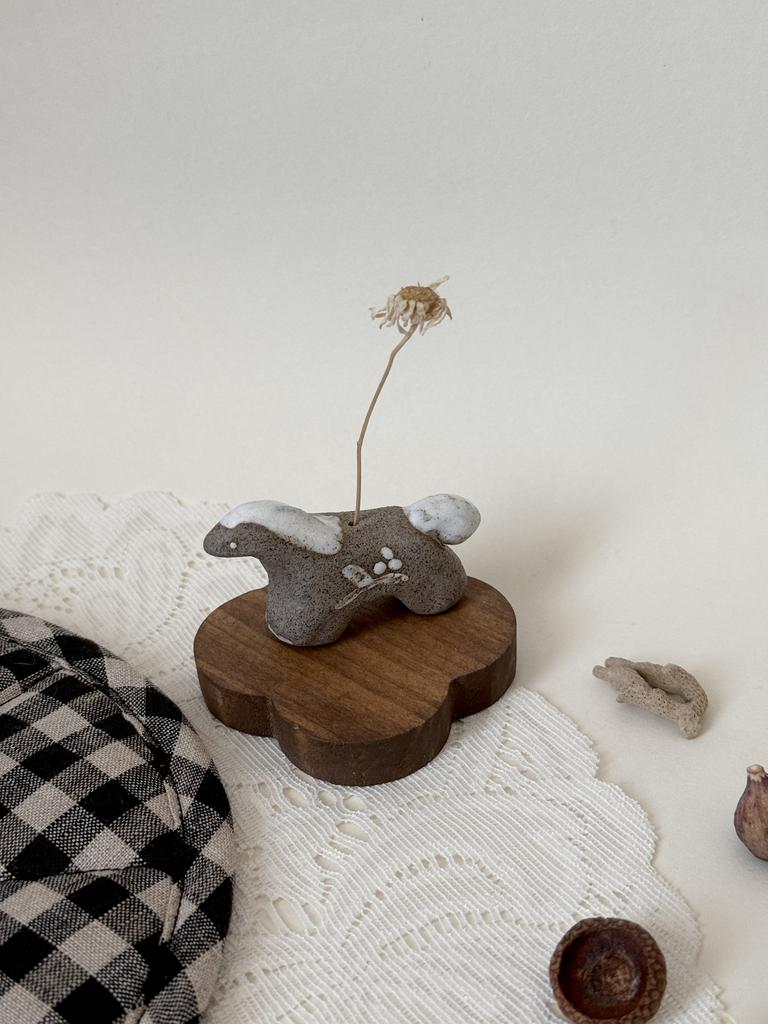 лошадик фигурка для сухоцвета