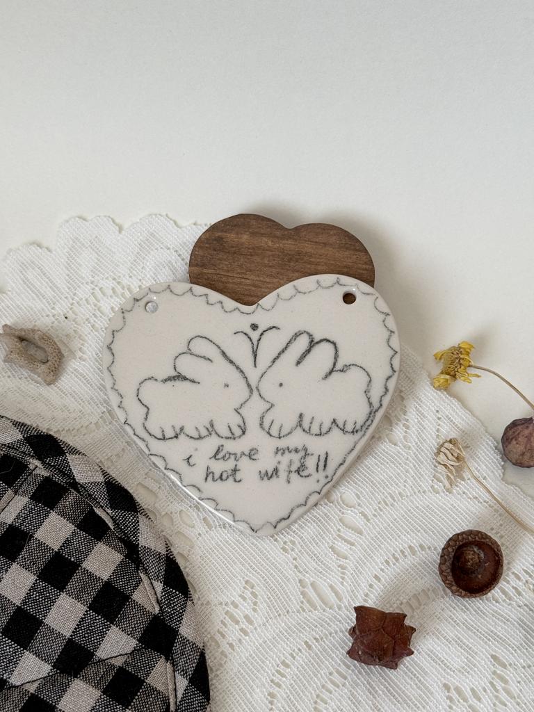 плиточка валентинка сердечко  вайф