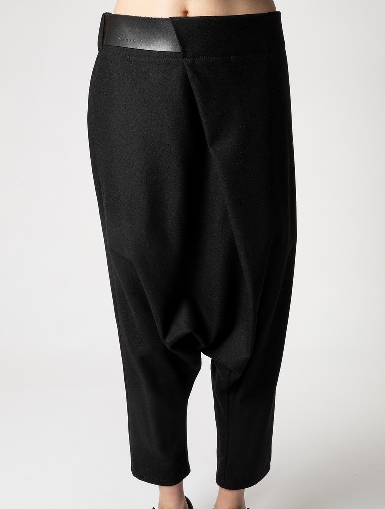 Брюки  "KOS" wool black