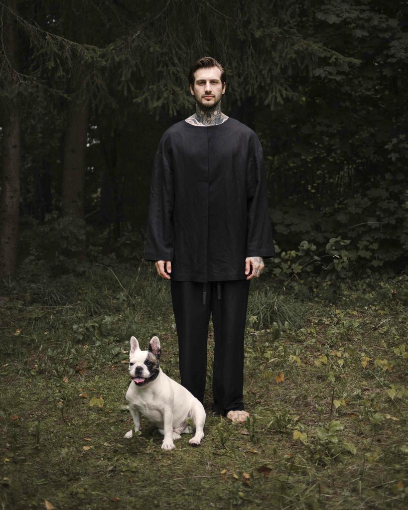 Костюм "DOGAS" linen black