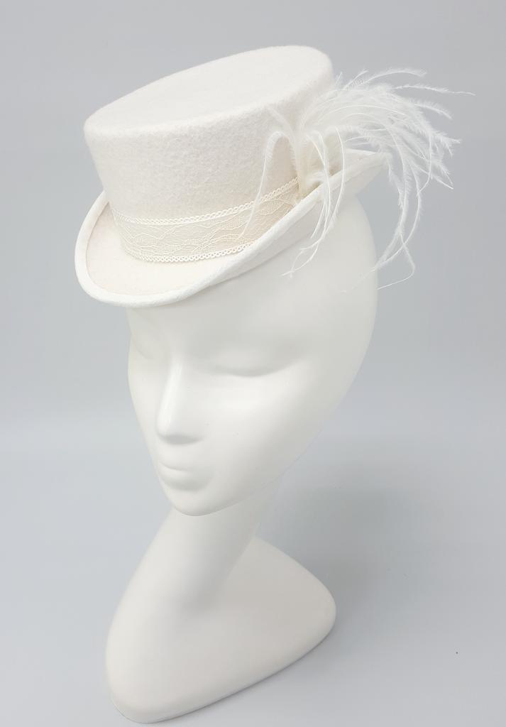 Свадебный цилиндрик мини. Цвет шампань