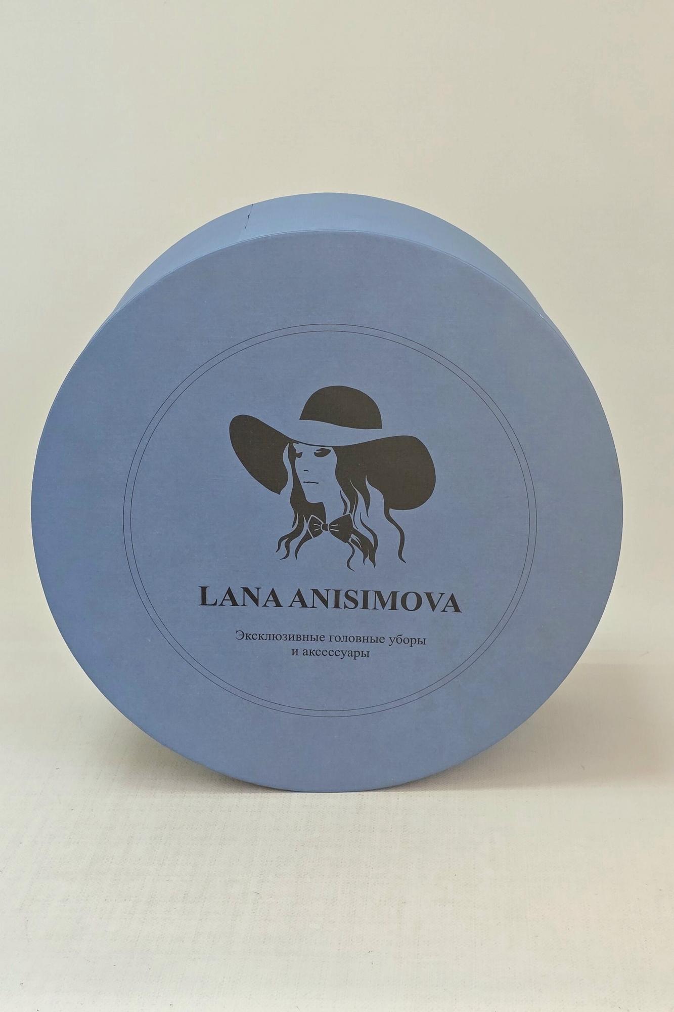 Шляпный короб. Цвет синий