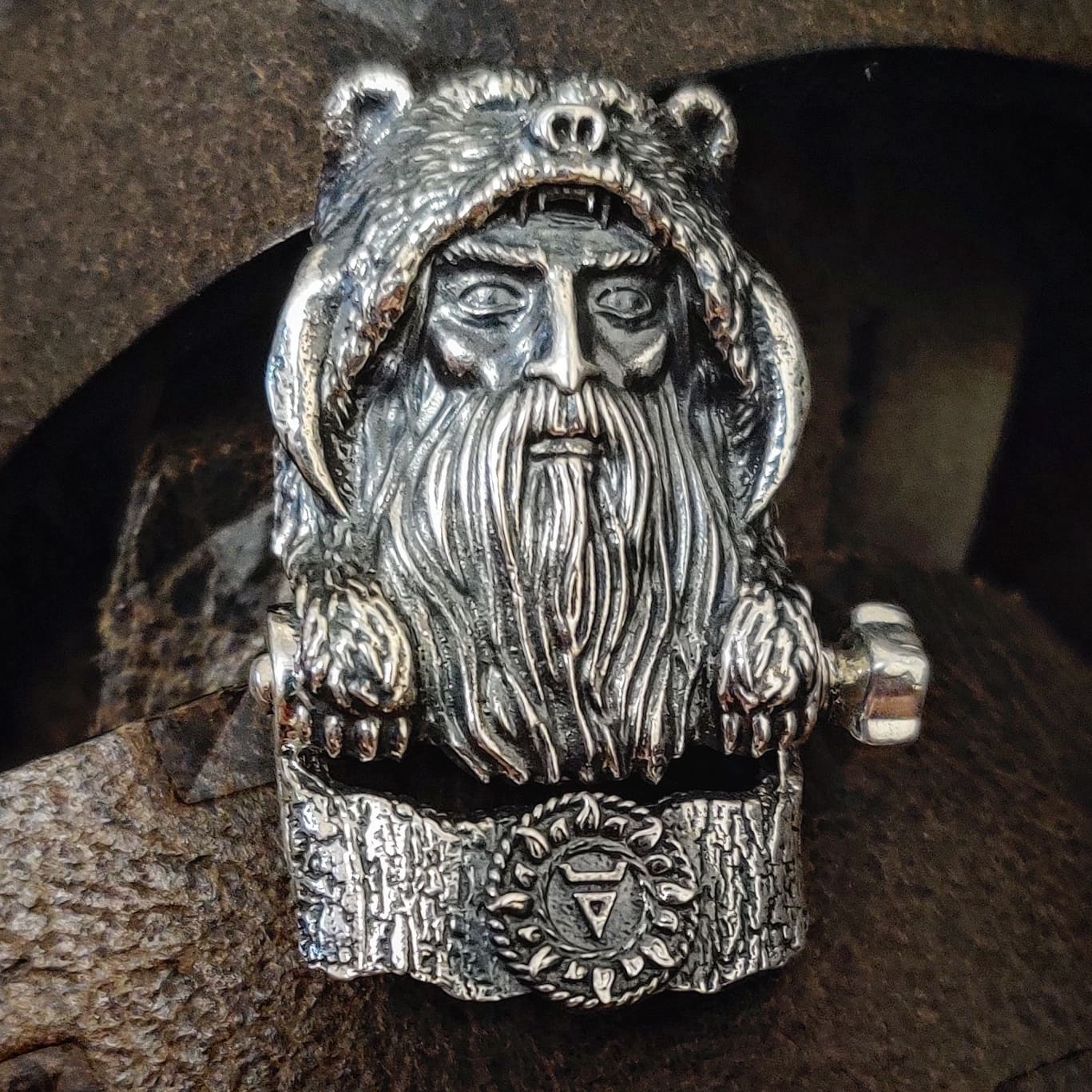 Фурнитура для браслетов "Велес", серебро