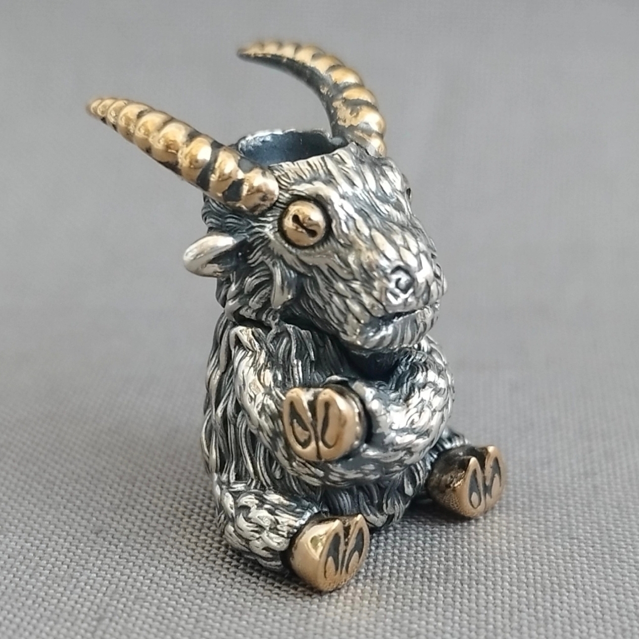 Бусина темлячная "Азазель", биметалл