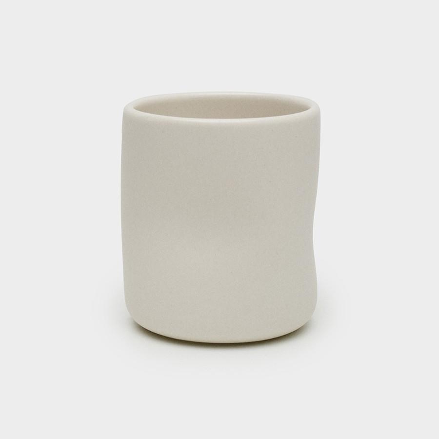 Стакан мятый белый 350 мл