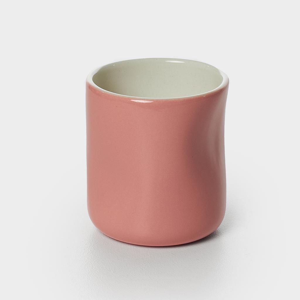 Стакан мятый розовый 350 мл