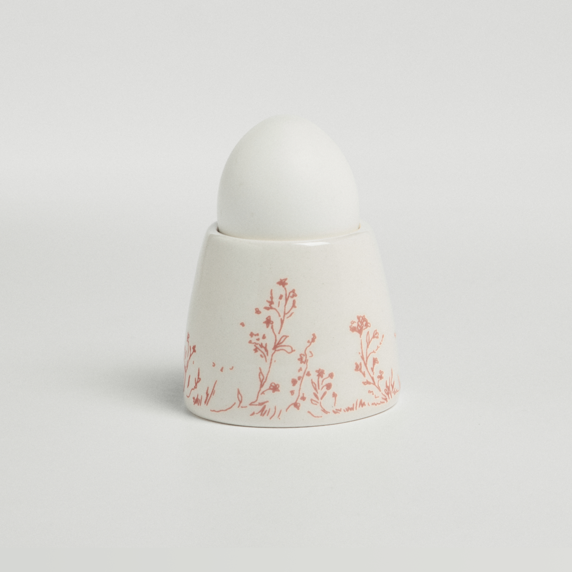 Подставка для яйца с кирпичным орнаментом