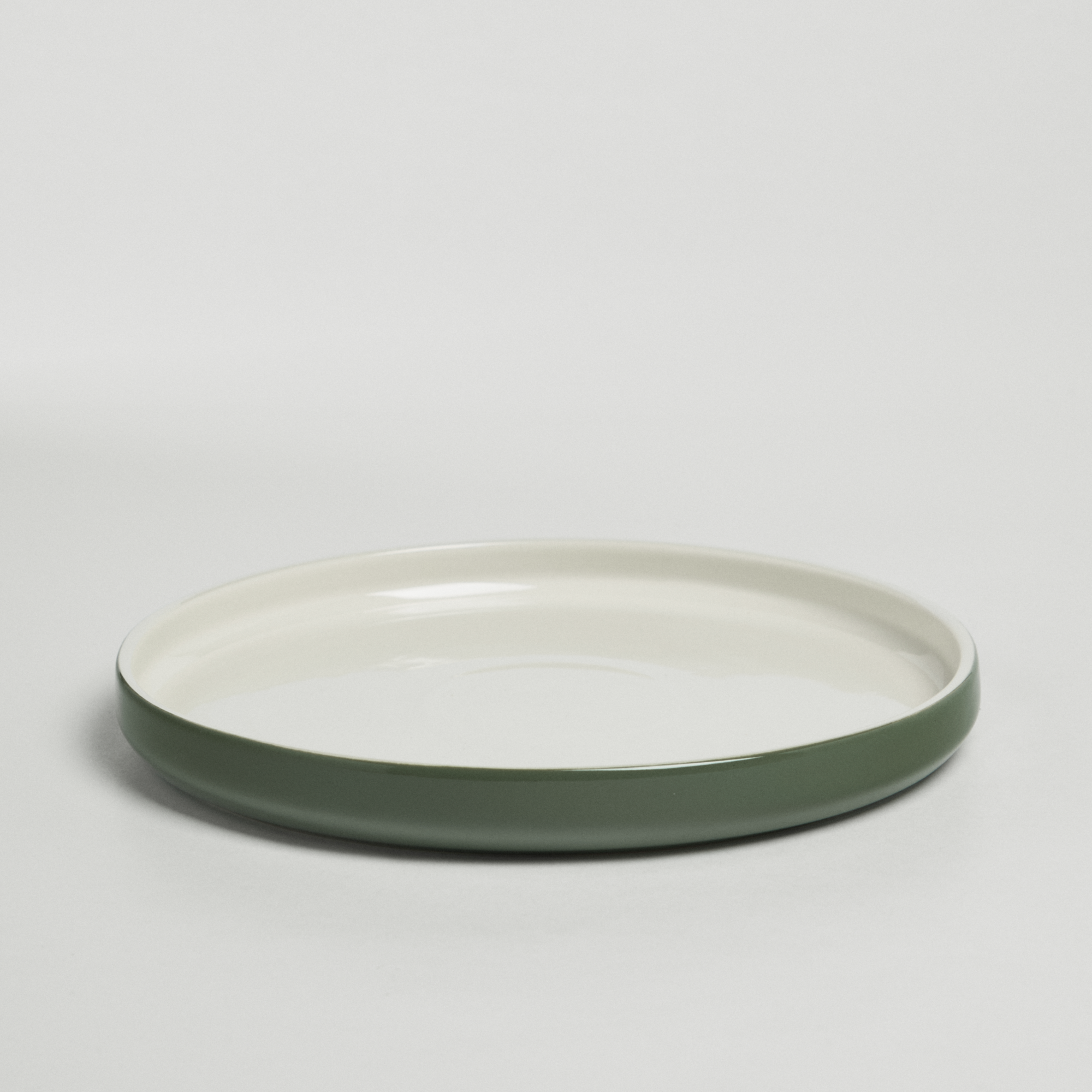 Тарелка 16/22 см. Цвет зеленый.