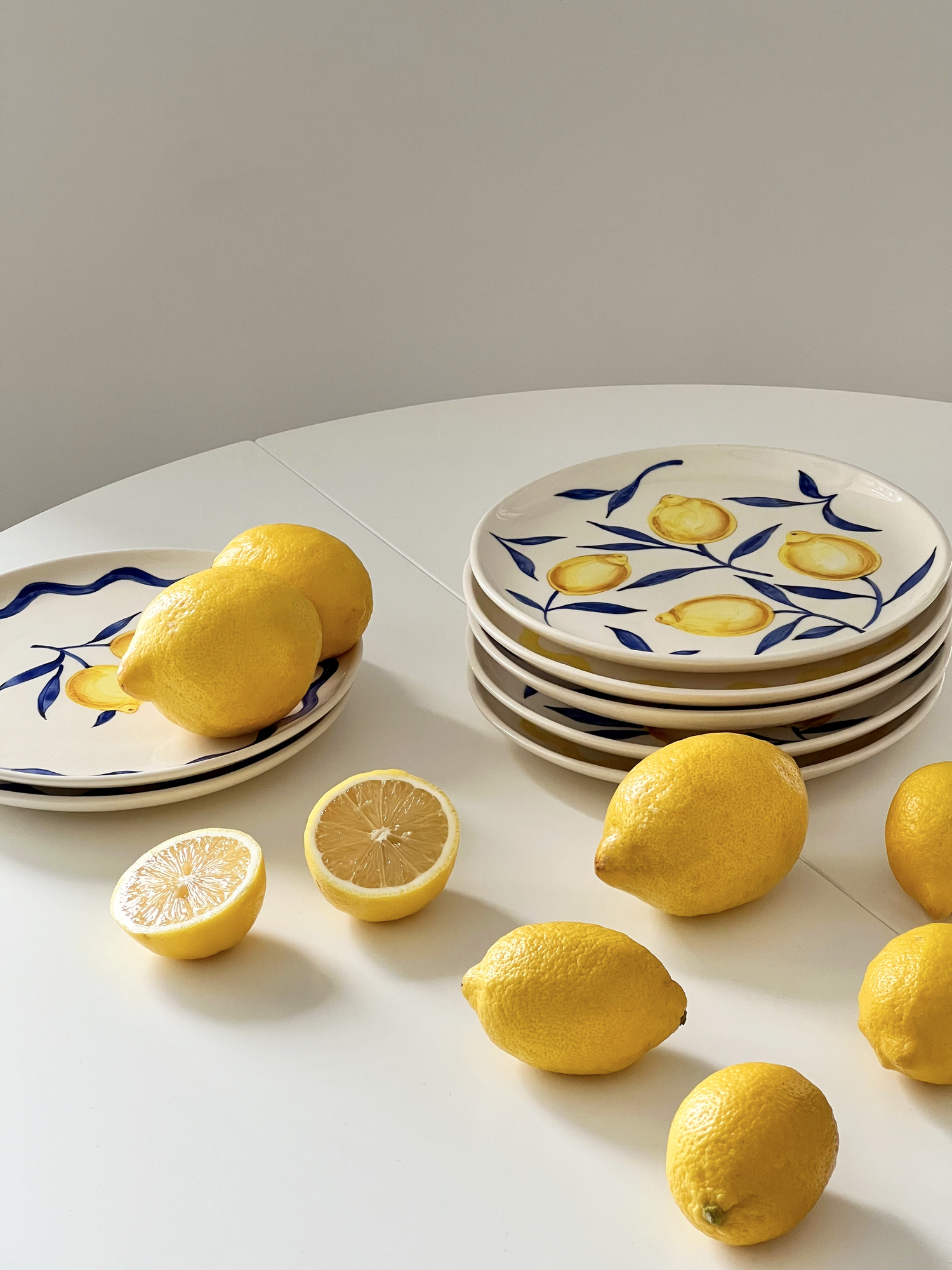 Тарелка с лимонами "Сицилия"