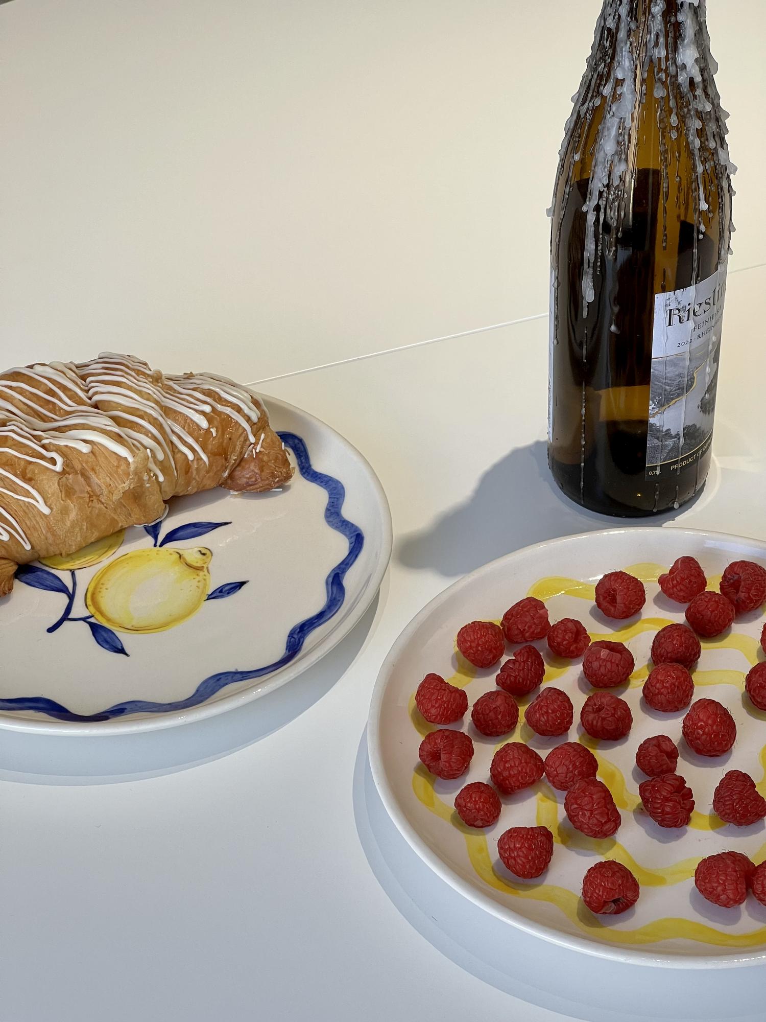 Тарелка "Волнующий лимон"