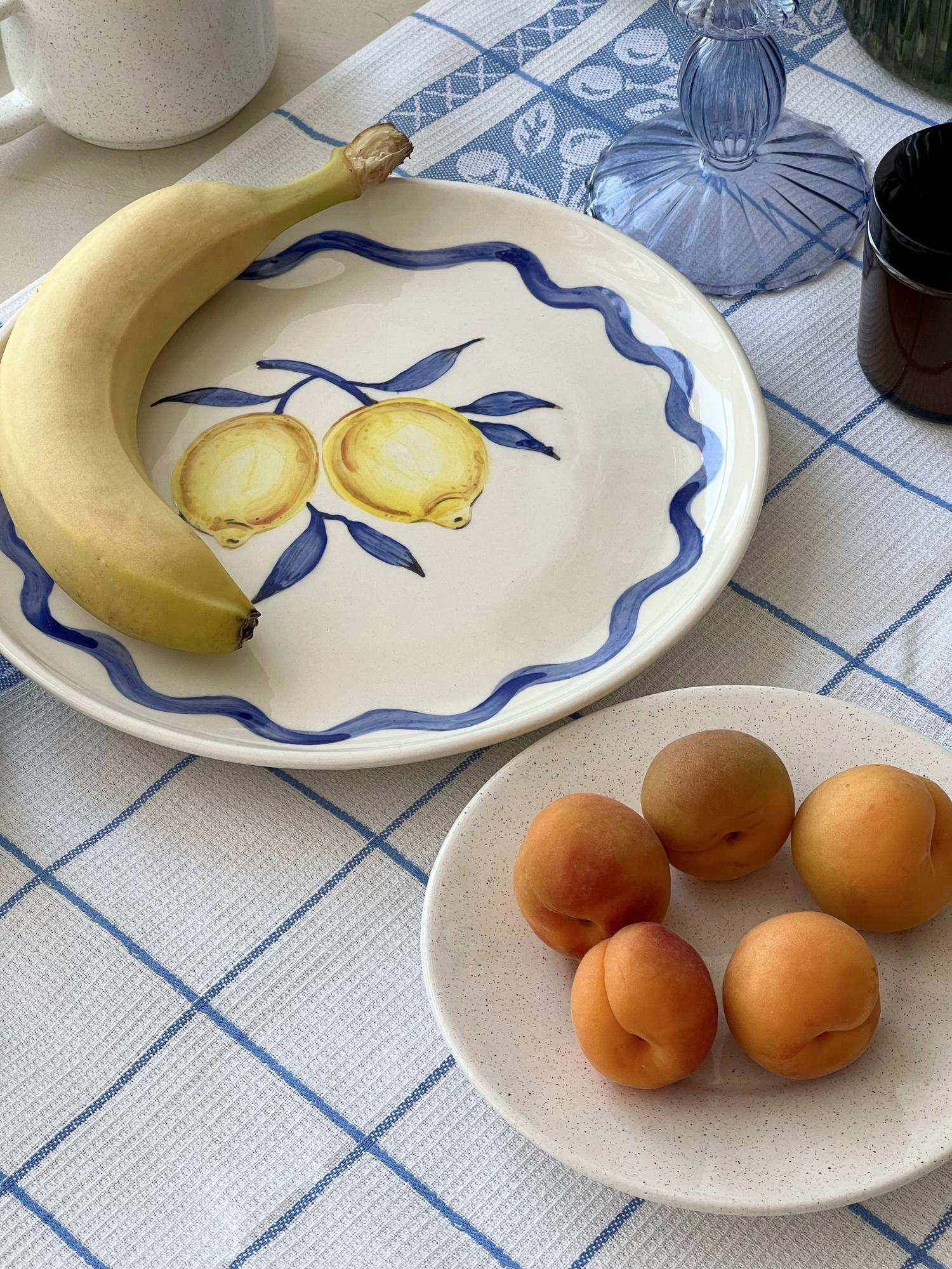 Тарелка "Волнующий лимон"