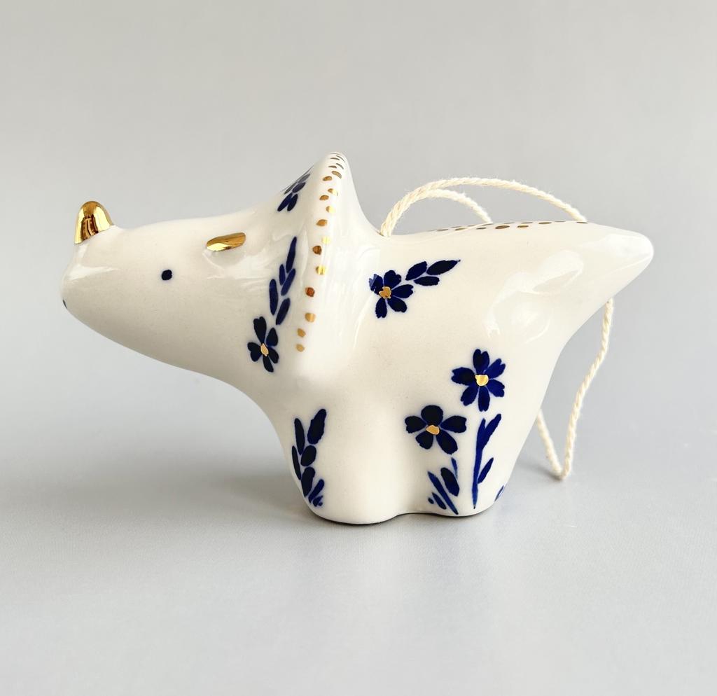 Керамический трицератопс