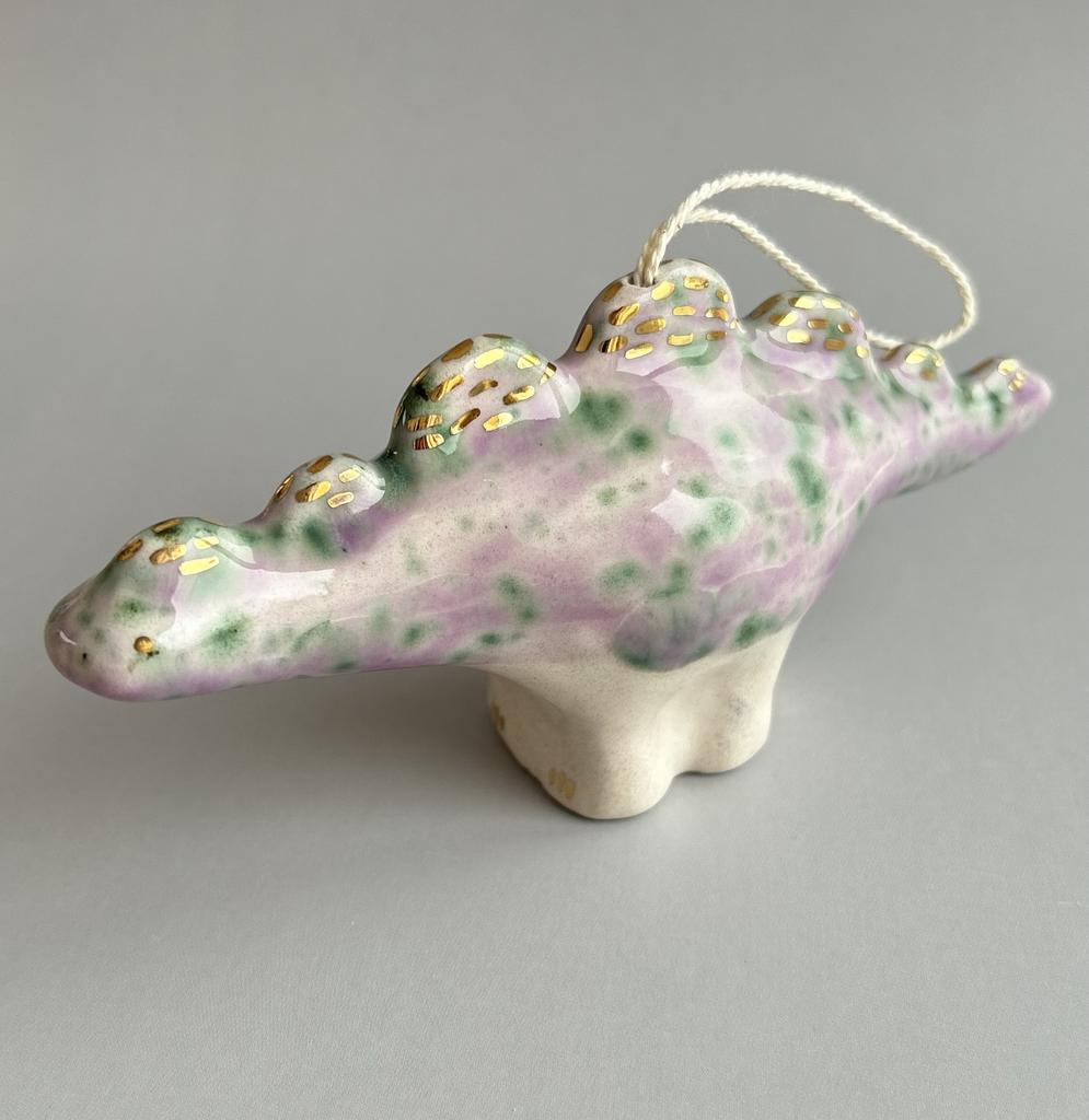 Керамический стегозавр йогуртовый