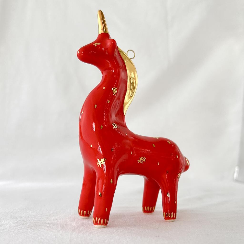 ЗАТЮМЕНСКАЯ ИГРУШКА Конек-единорог
