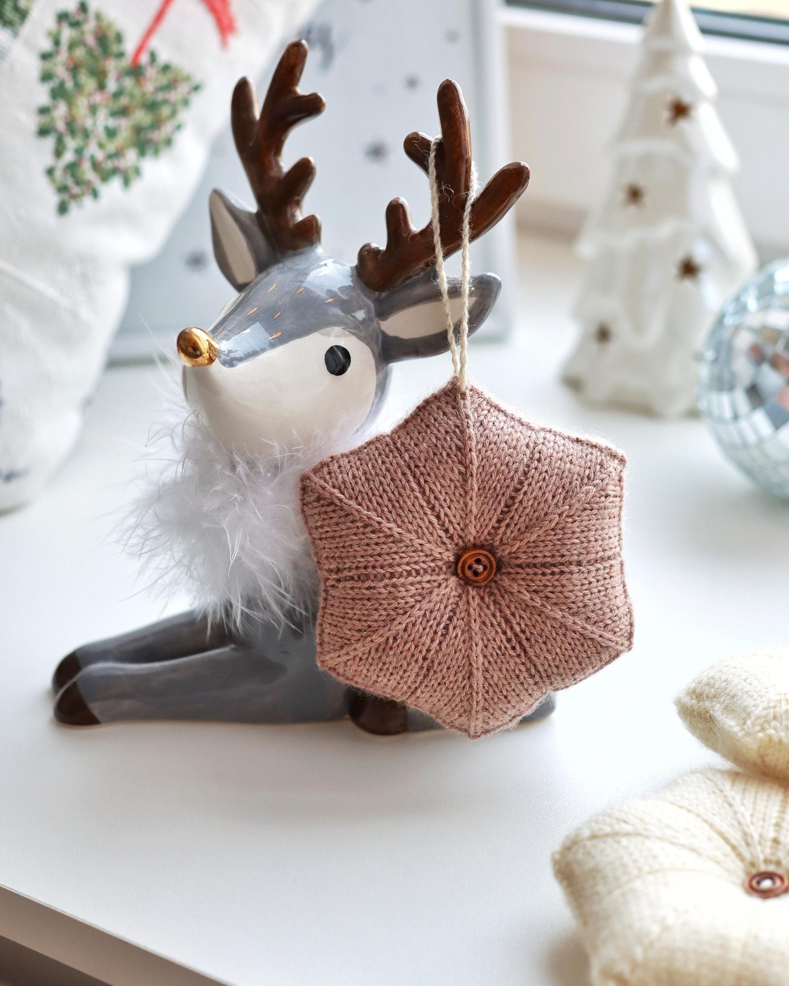 МК по вязанию снежинки #knit_snowflake