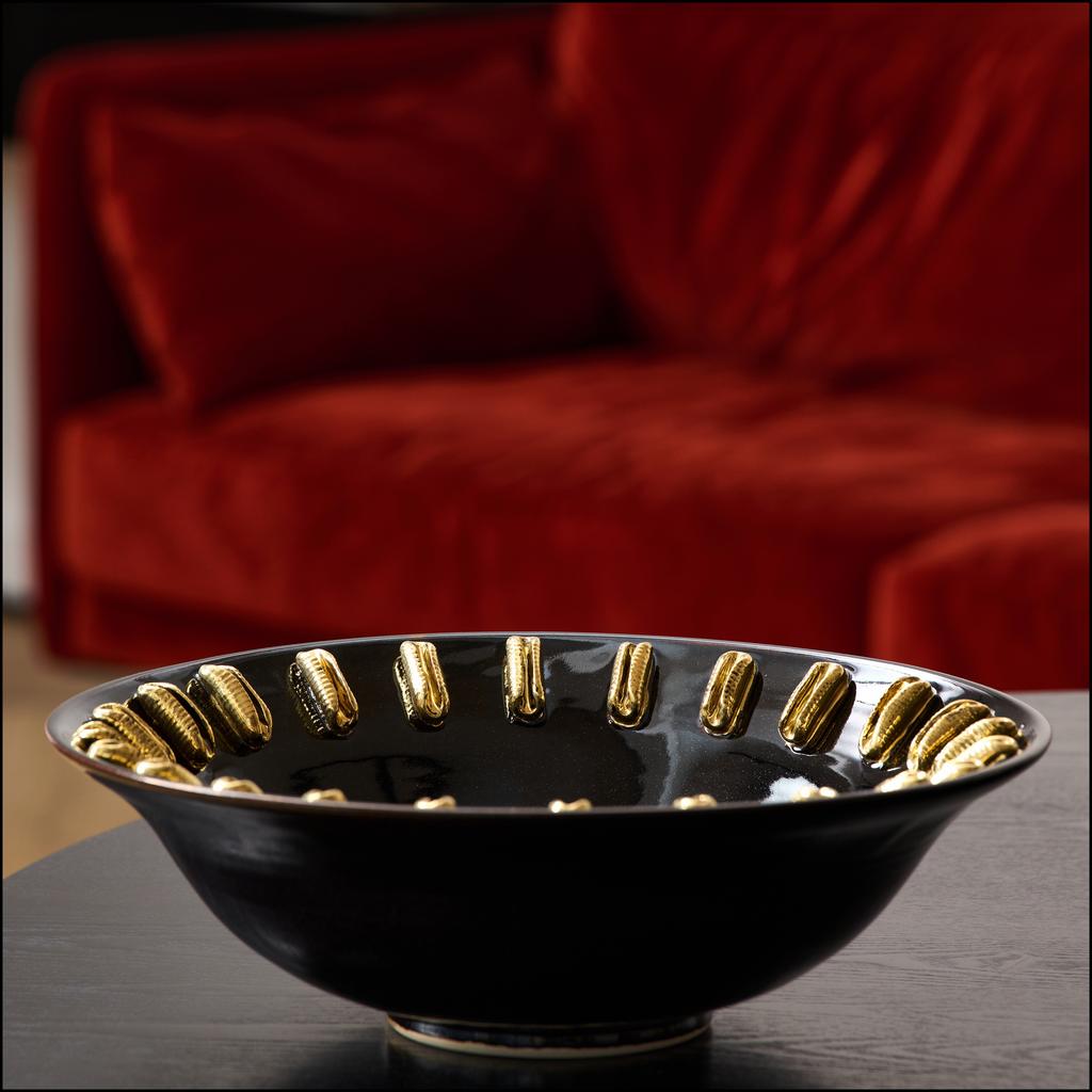 Блюдо черное “Rocchetti”