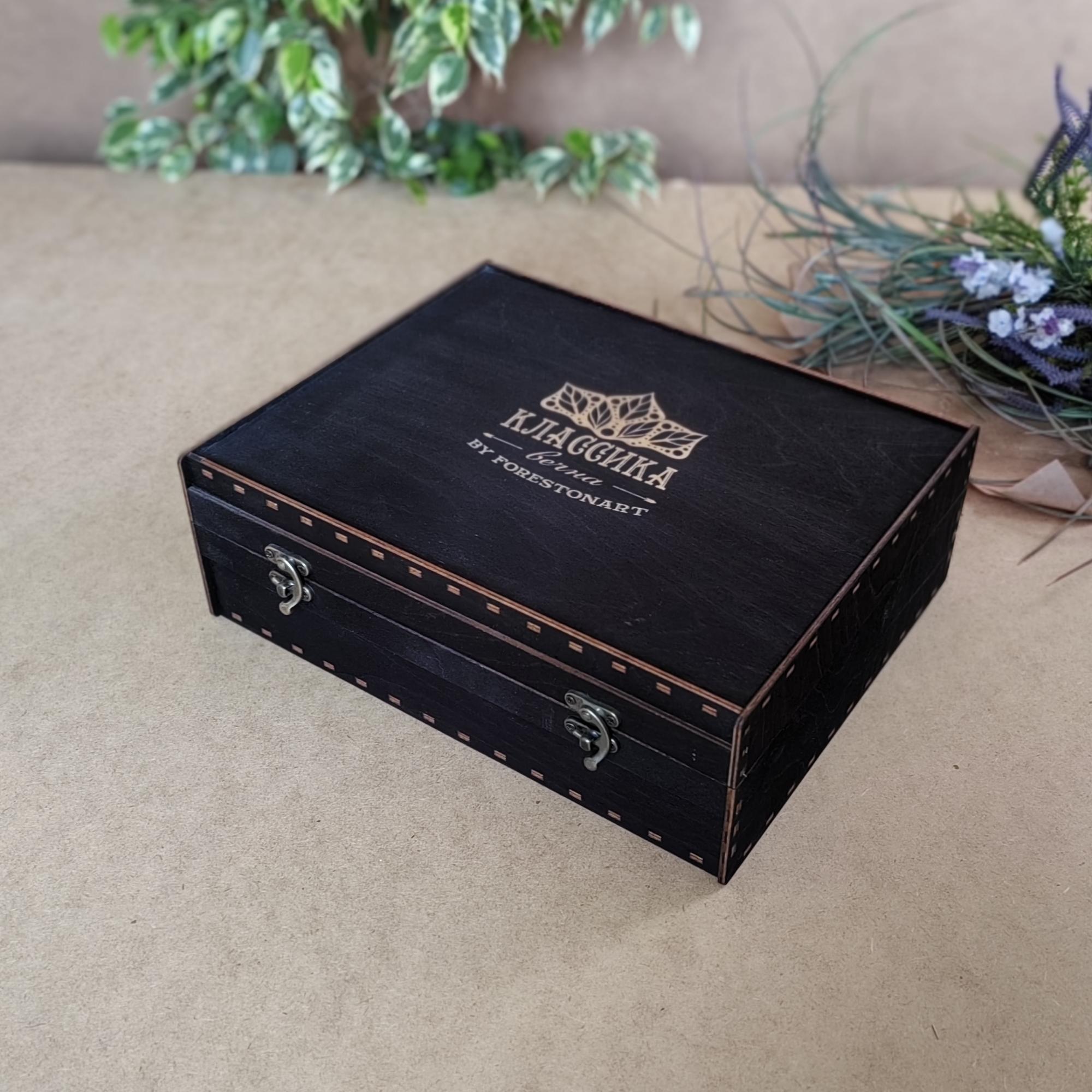 Коробка чемодан из фанеры