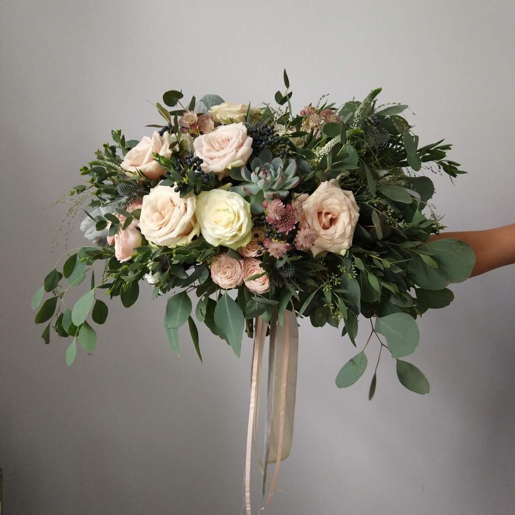 Букет с эвкалиптом