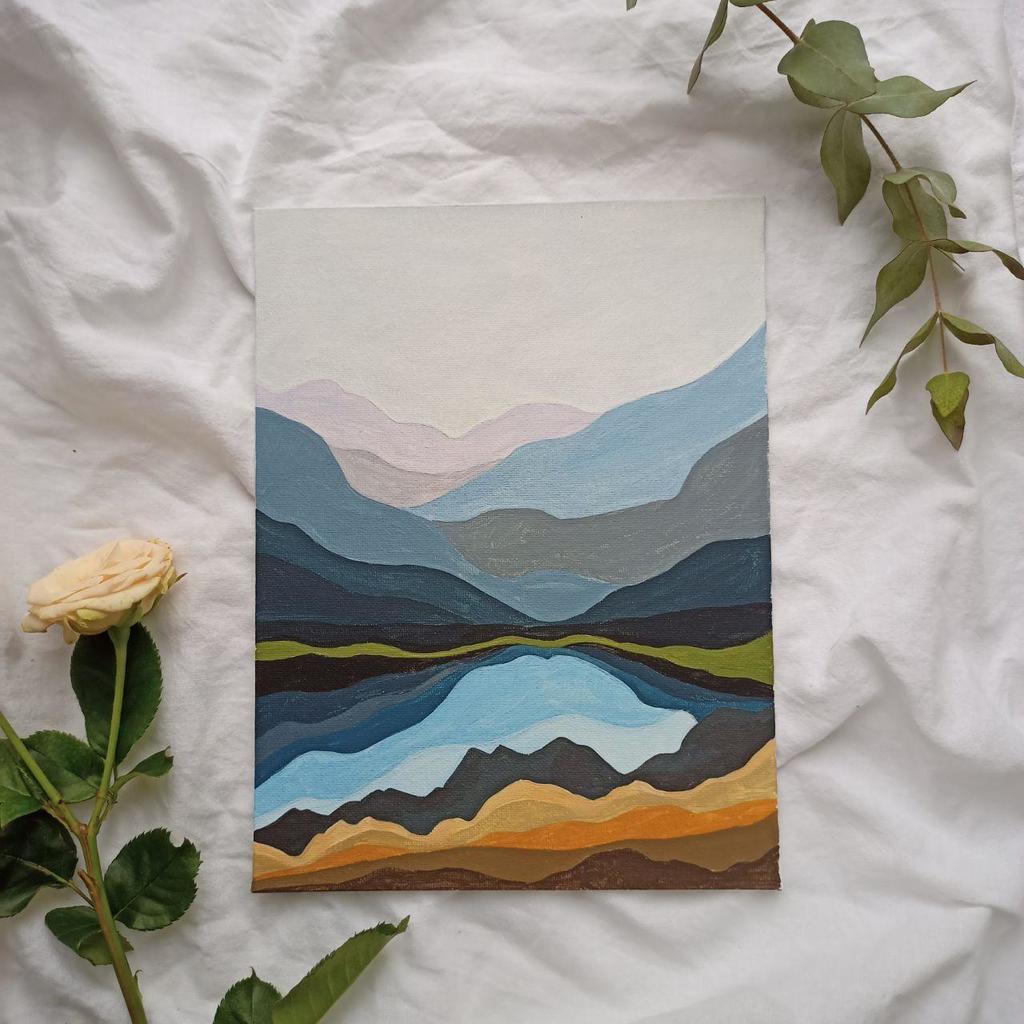 Картина "Норвежские фьорды"