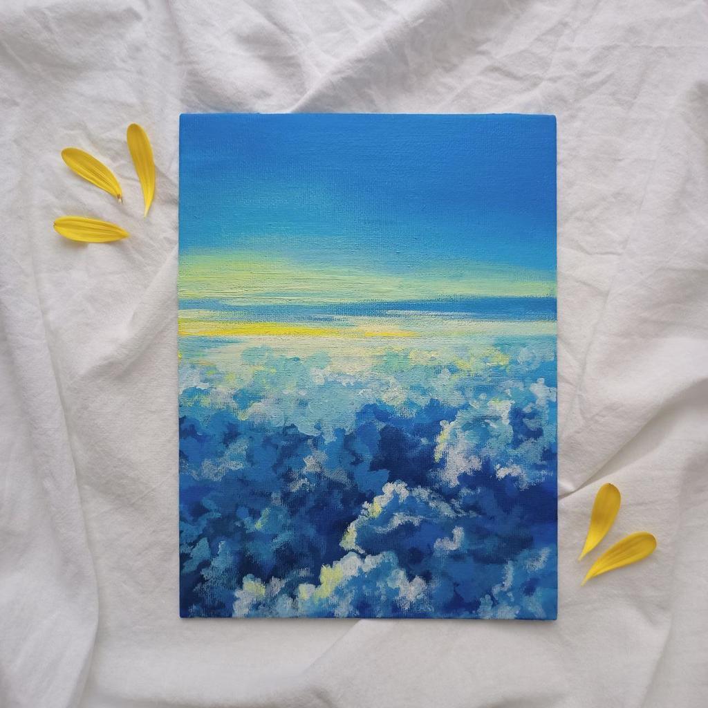 Картина "13000 метров над уровнем неба"