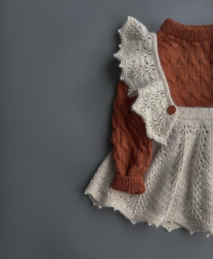 Сарафан "Ажур-тужур" + Джемпер "Бонжур-комфорт"