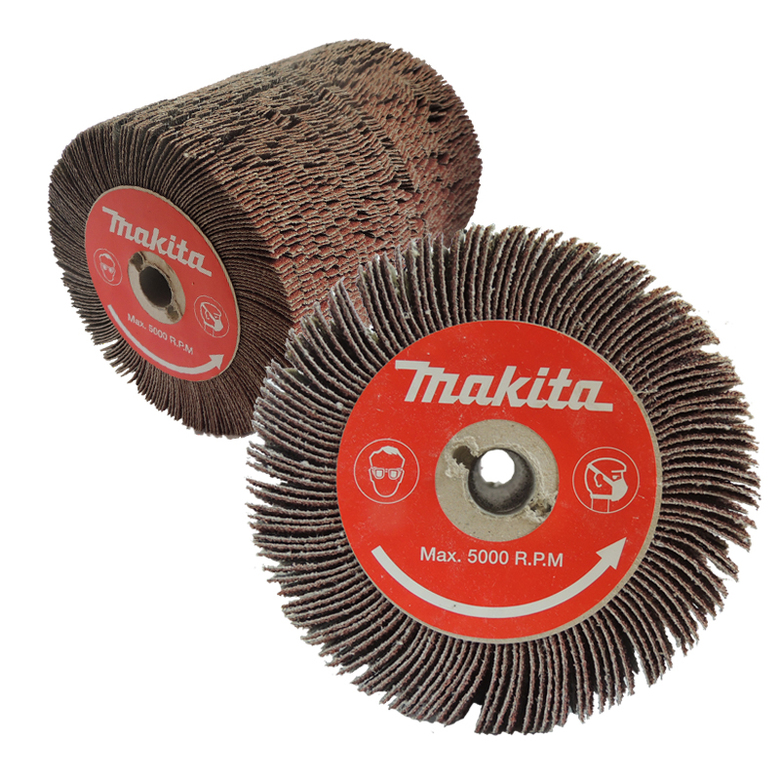 Валик абразивный P-01127 P-01155 для Makita 9741 (Макита), Д100*120*12,7, материал шлифовальная ткань P40 P80