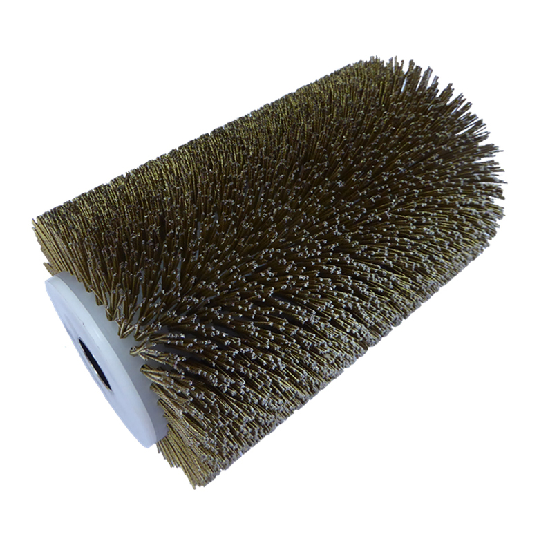 Щетка Д200*300*35, ворс корд латунир-я сталь 0,20 жгут 1,40