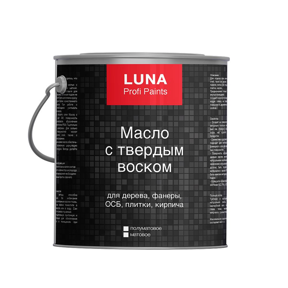 Масло с твердым воском LUNA Profi арт. 391
