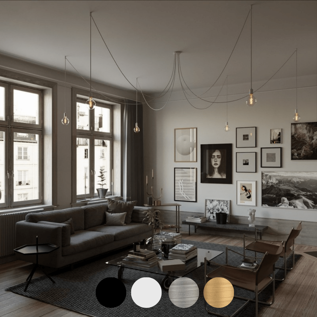 Светильник-паук на 6 ламп SPMDCS6