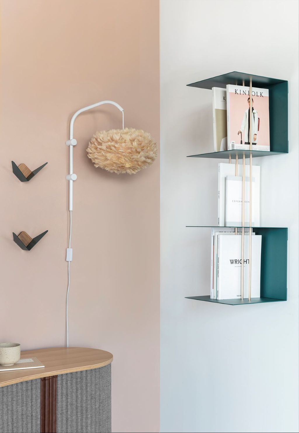 Основание настенное одиночное Willow mini