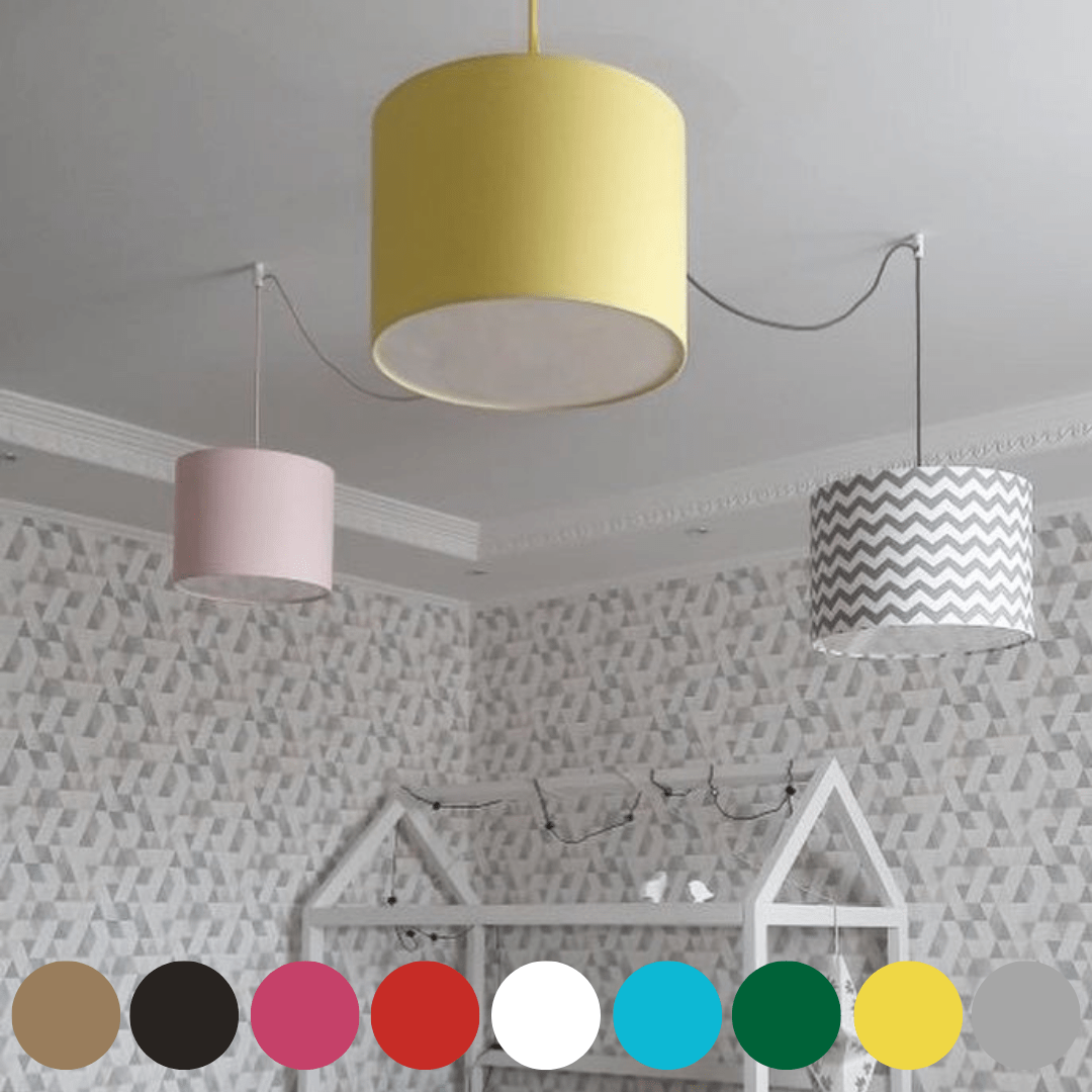 Купить люстру паук с плафонами