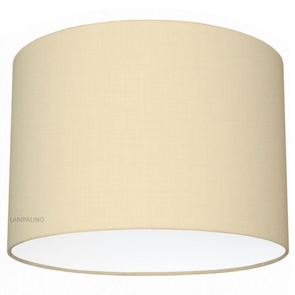Абажур бежевый однотонный