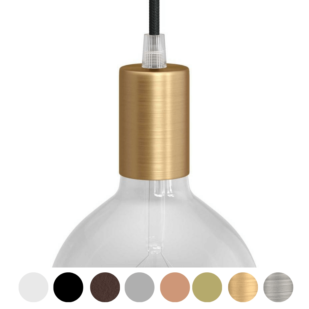 Патрон декоративный металлический