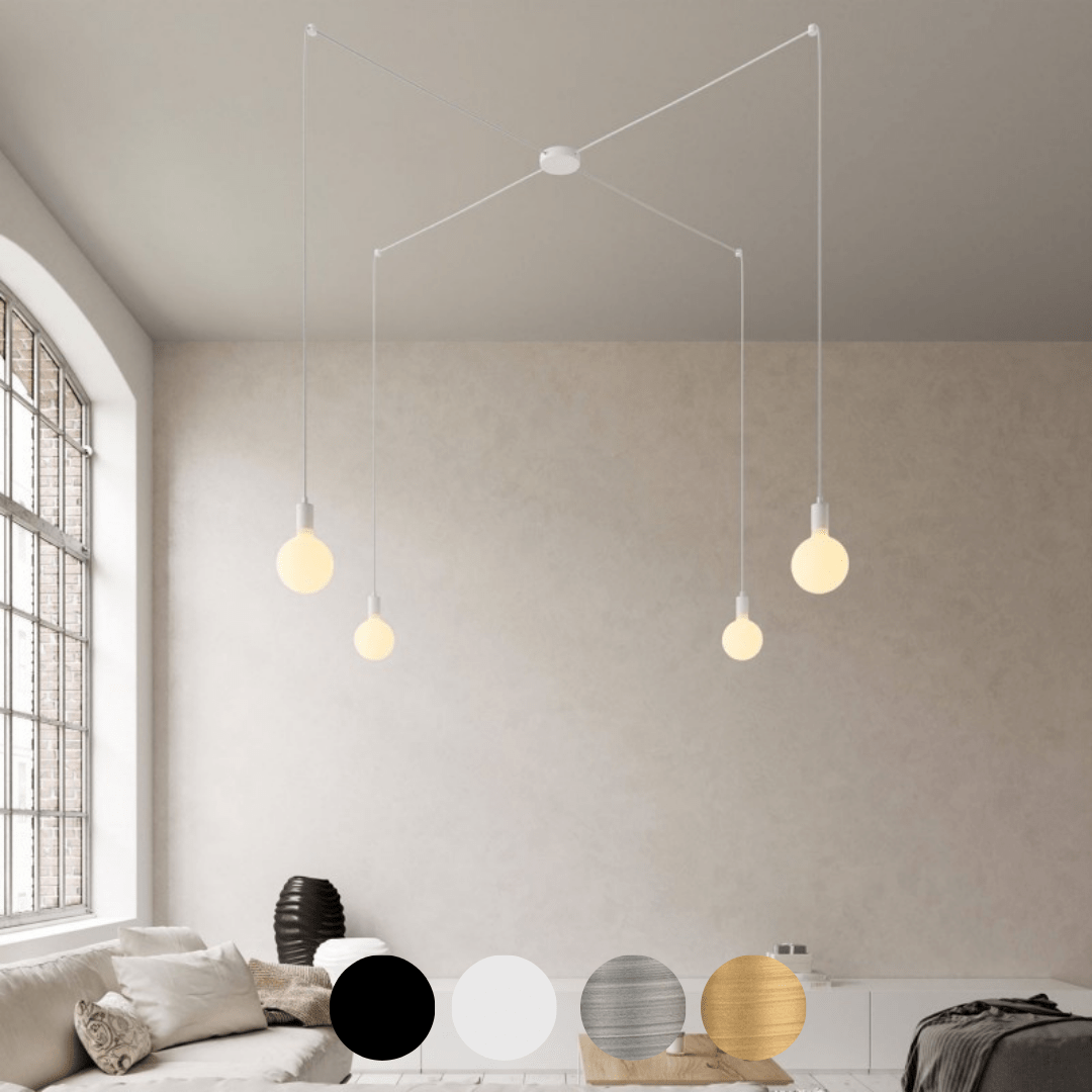 Светильник-паук на 4 лампы KSPMSF4