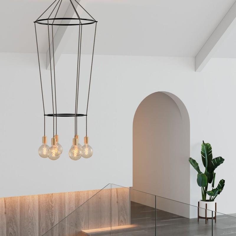 Светильник-гроздь на 6 ламп SPM6FRA