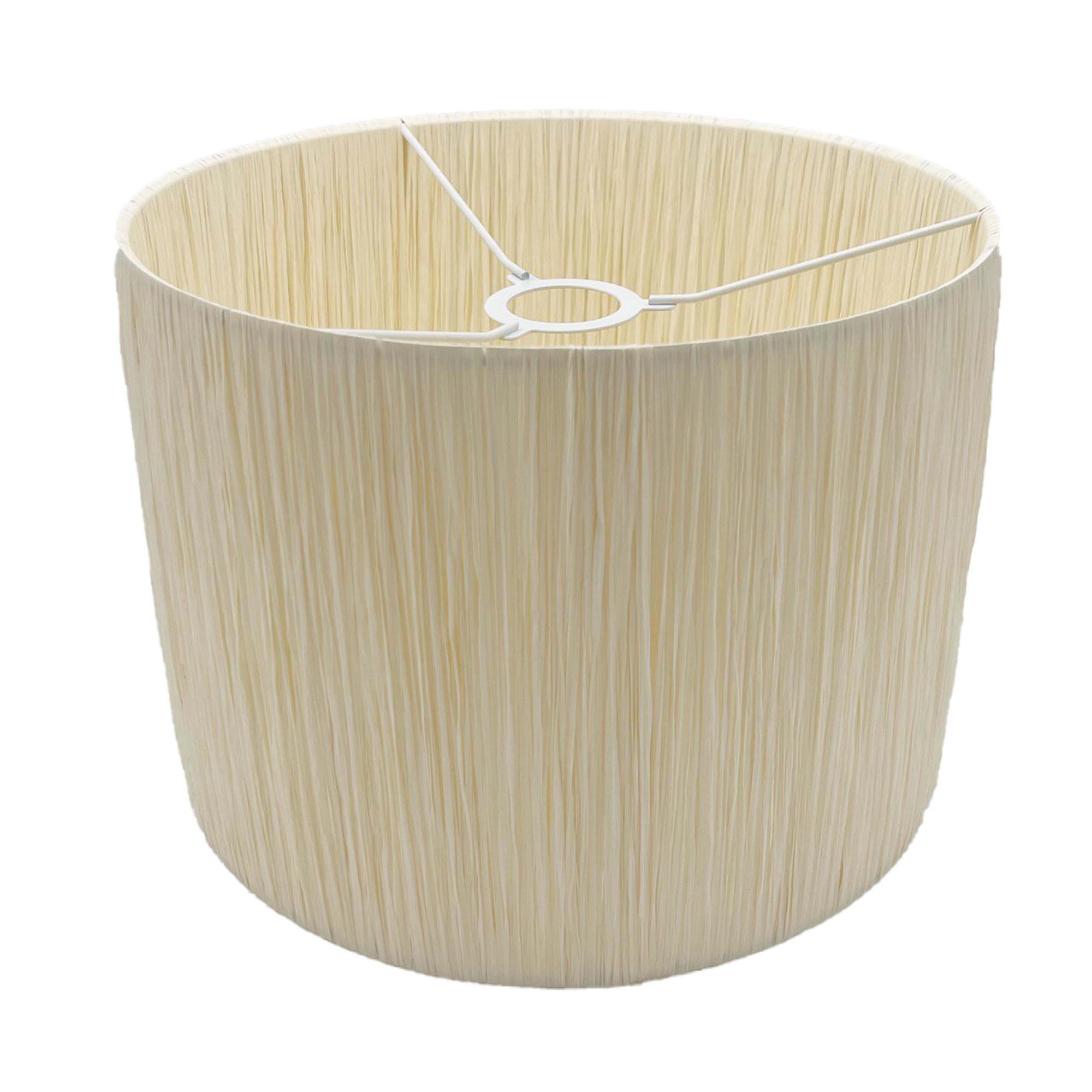 Абажур из нити рафии