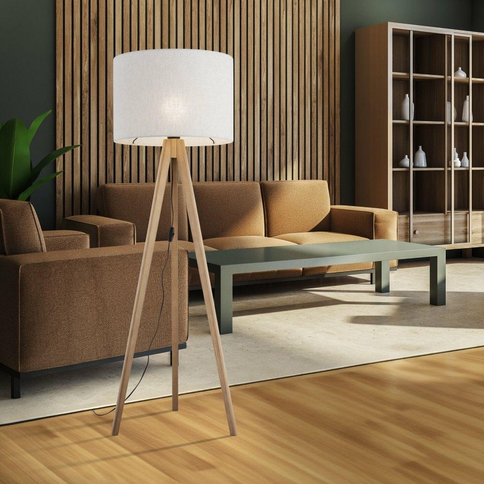 Светильник напольный Tripod бук