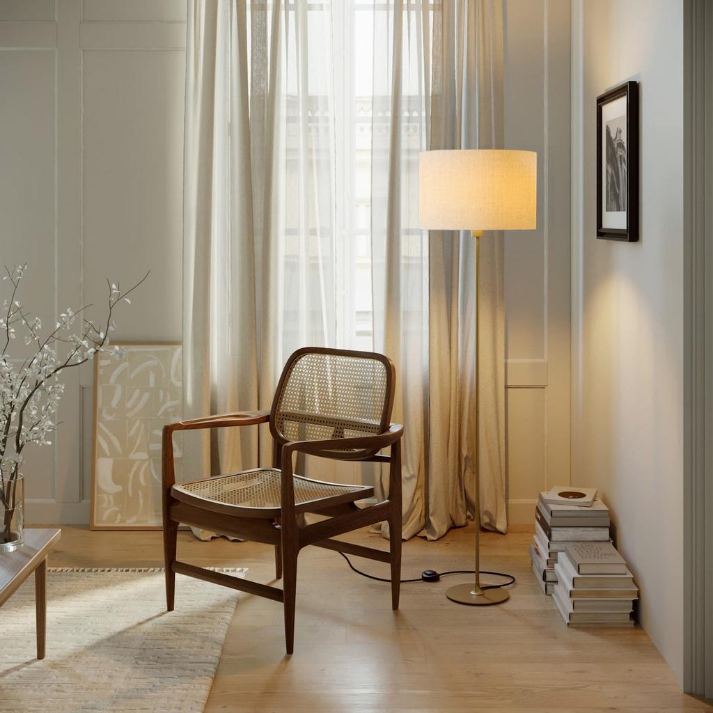 Светильник напольный MAG-Y PL брашированная латунь