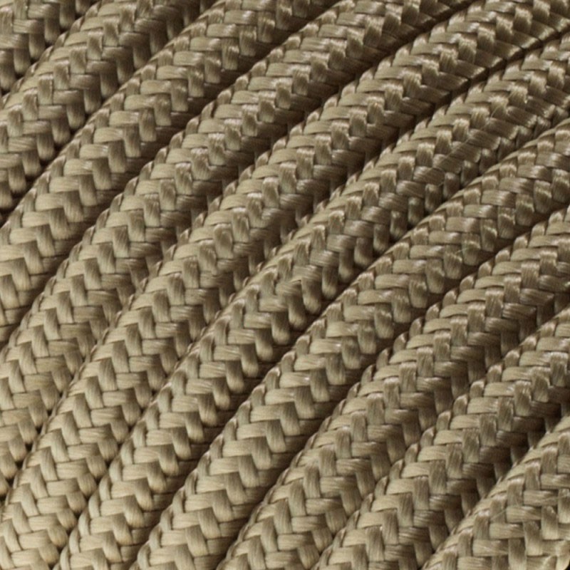 провод электрический тауп  в тканевой оплетке