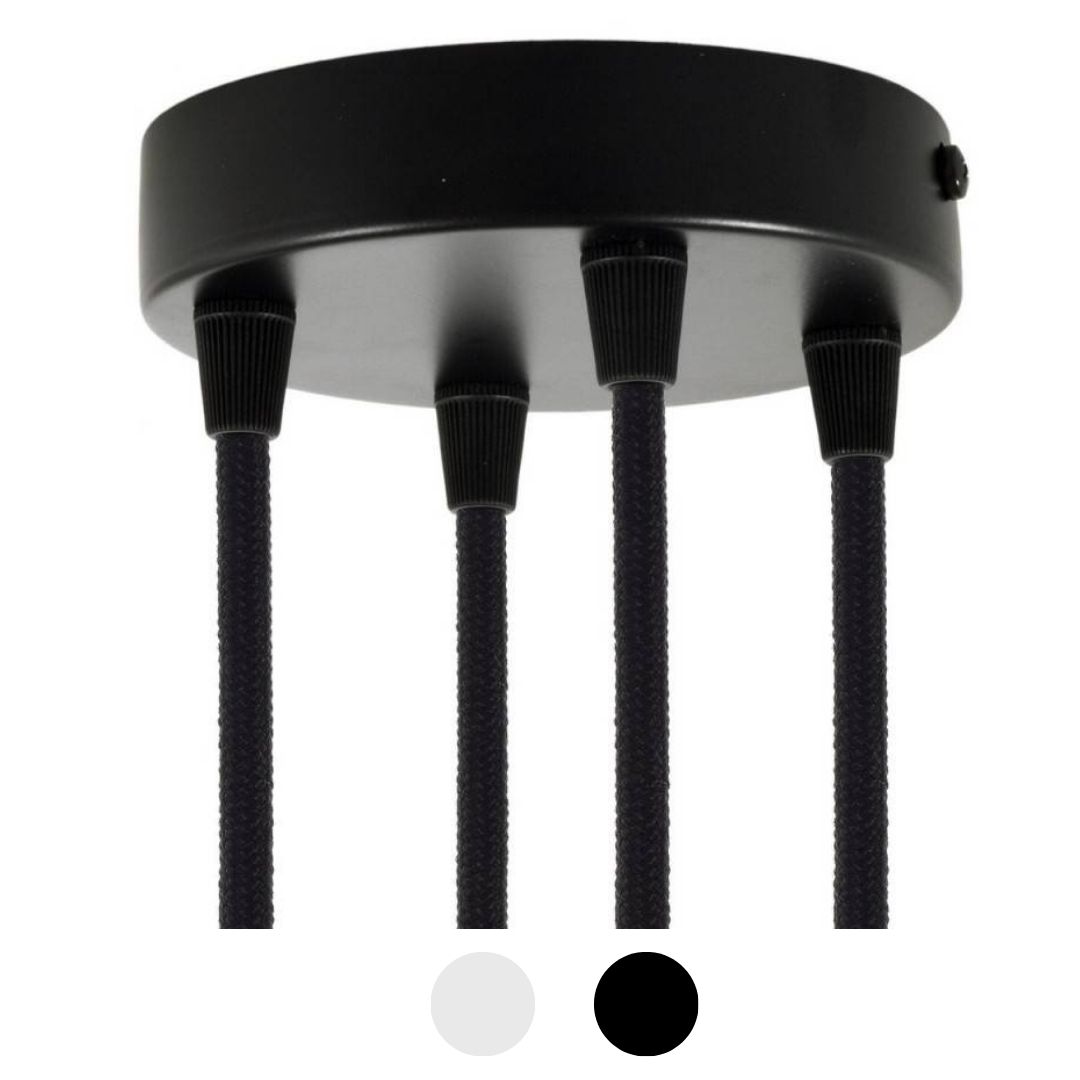 Основание потолочное металлическое на 4 вывода