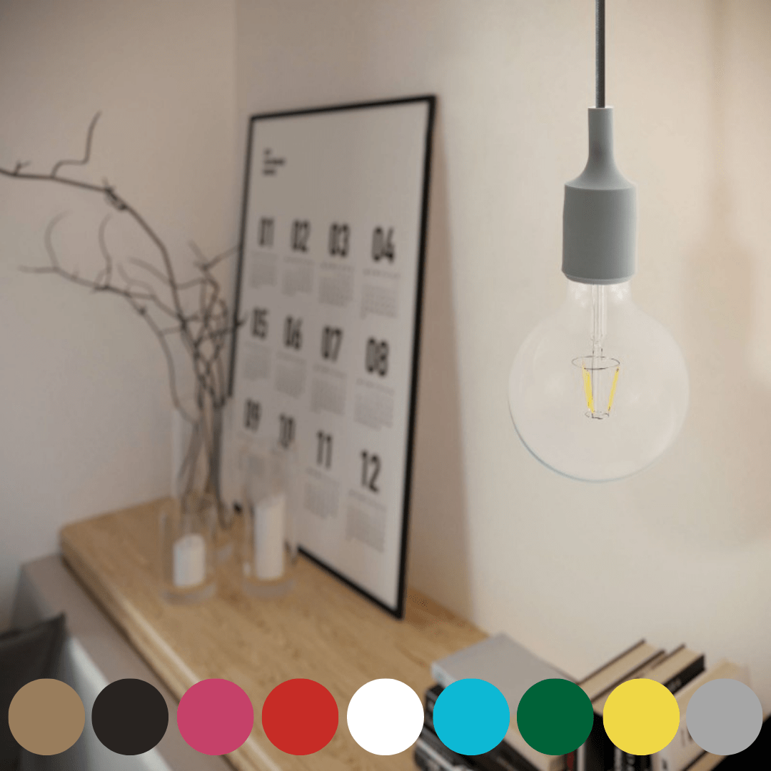 светильник подвесной с силиконовыми элементами PDS1