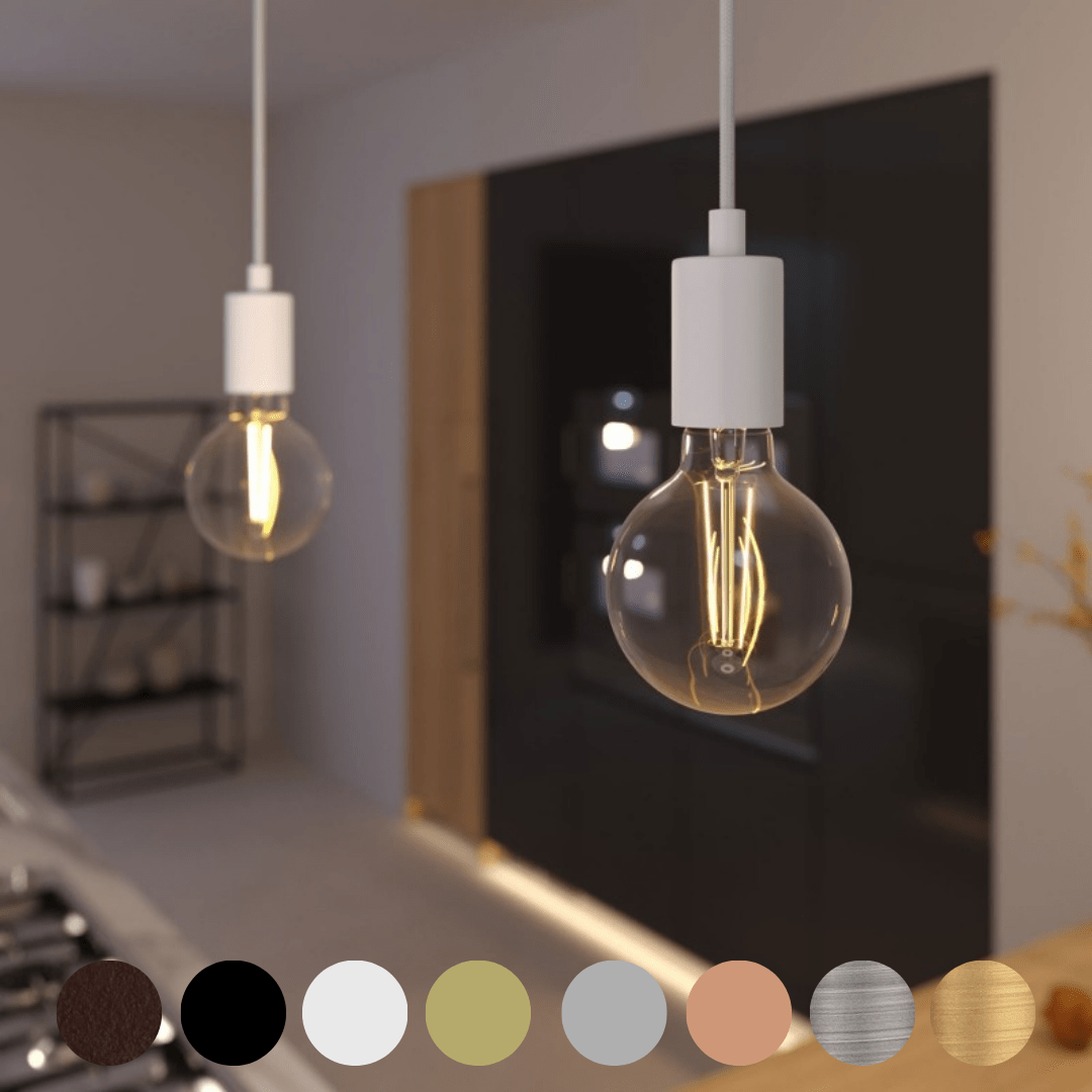 Светильник подвесной с металлическими элементами PDM1