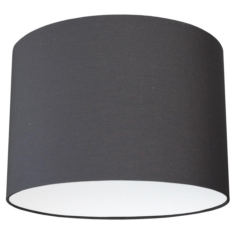 Абажур черный однотонный для светильника