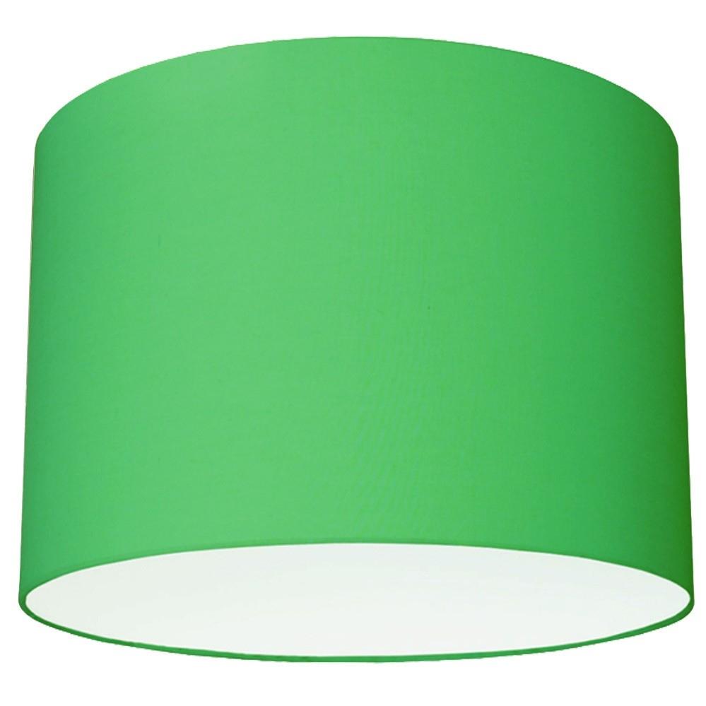 Абажур зеленый однотонный для светильника