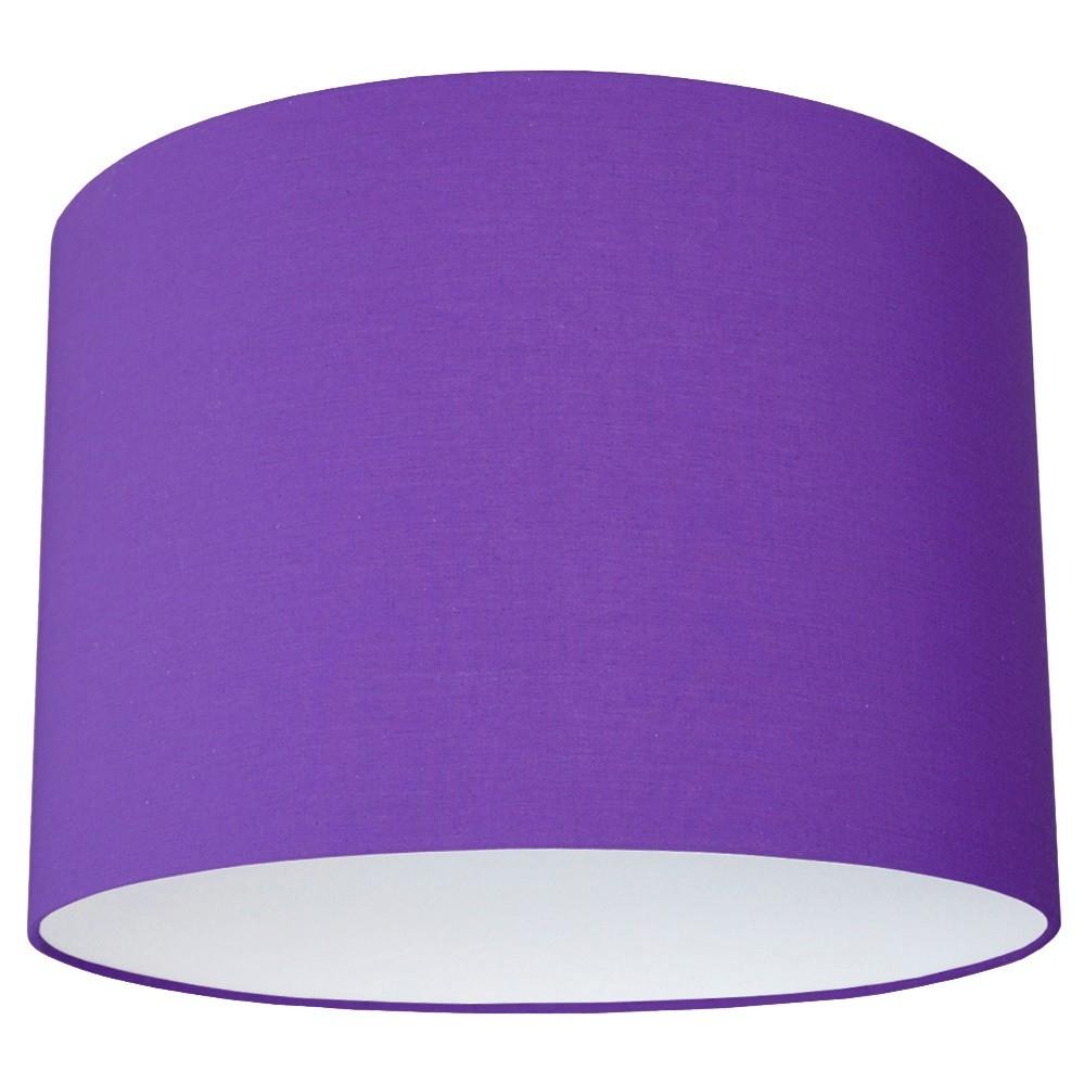 Абажур фиолетовый однотонный для светильника