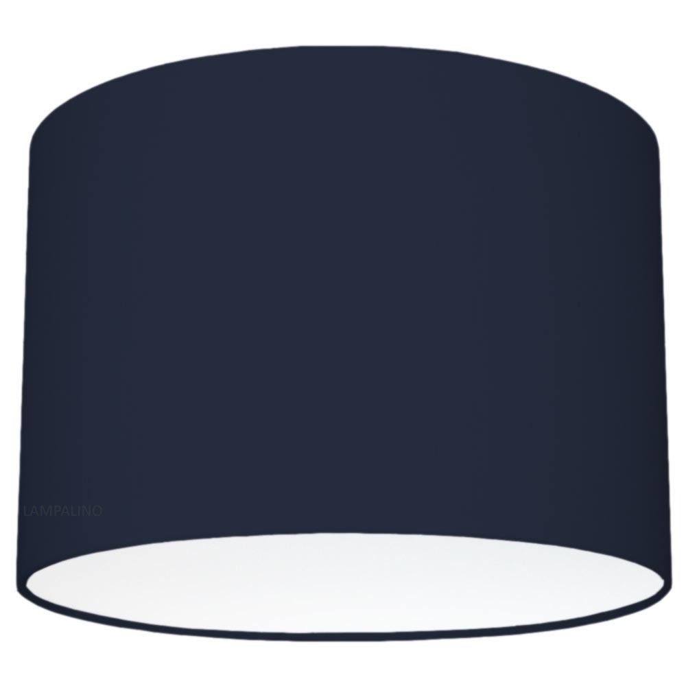 Абажур тёмно-синий однотонный