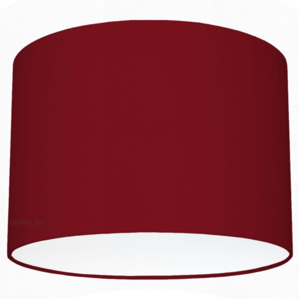Абажур бордовый однотонный